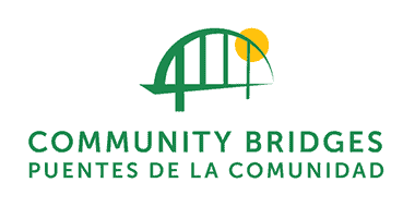 Logo ng Mga Tulay ng Komunidad / Puentes de la Comunidad