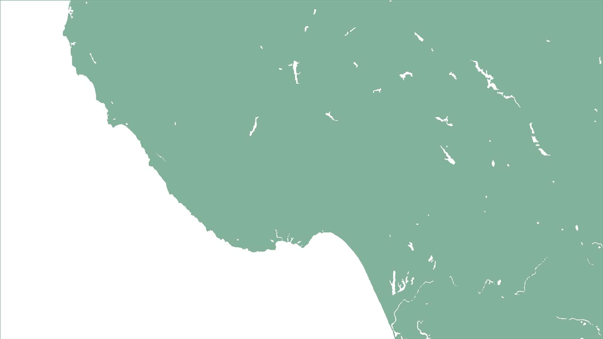 Mapa del condado de Santa Cruz