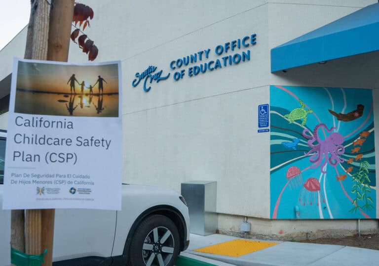 California Childcare Safety Plan poster