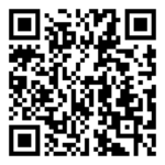 qr code linking to puentes para familias donation page